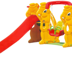 Cầu trượt xích đu con thỏ